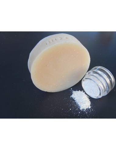 Savon de rasage bio surgras au lait d'ânesse